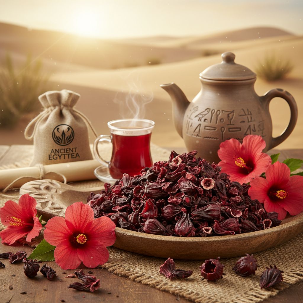 Organic Hibiscus — Hibiscus sabdariffa from VENI FARMS, Kharga Oasis, Egypt